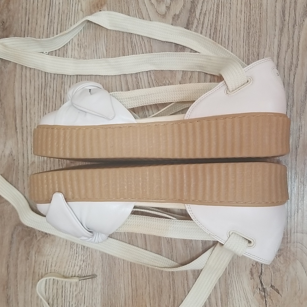 Puma X Finty Rihanna Collection Platform Ankle Leg Lace Up Closed Round Toe Shoe - Picture 6 of 13